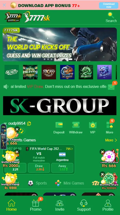777SK Game 2026 in Pakistan 