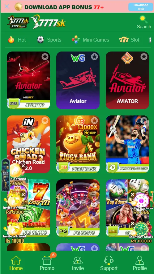 777SK Game 2026 in Pakistan 