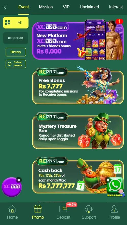 RC777 Game Download for Android Promo Page